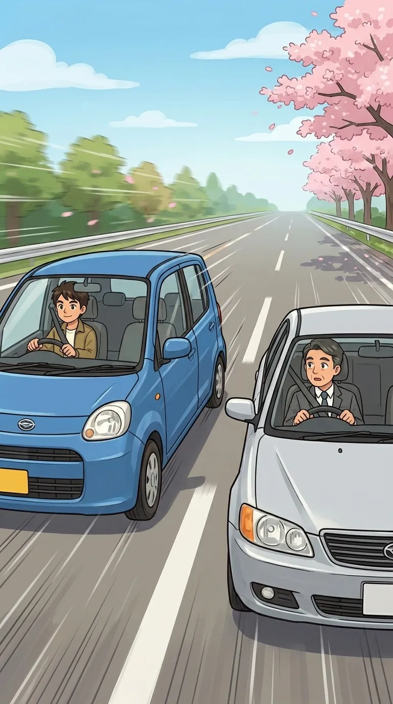 追い越す