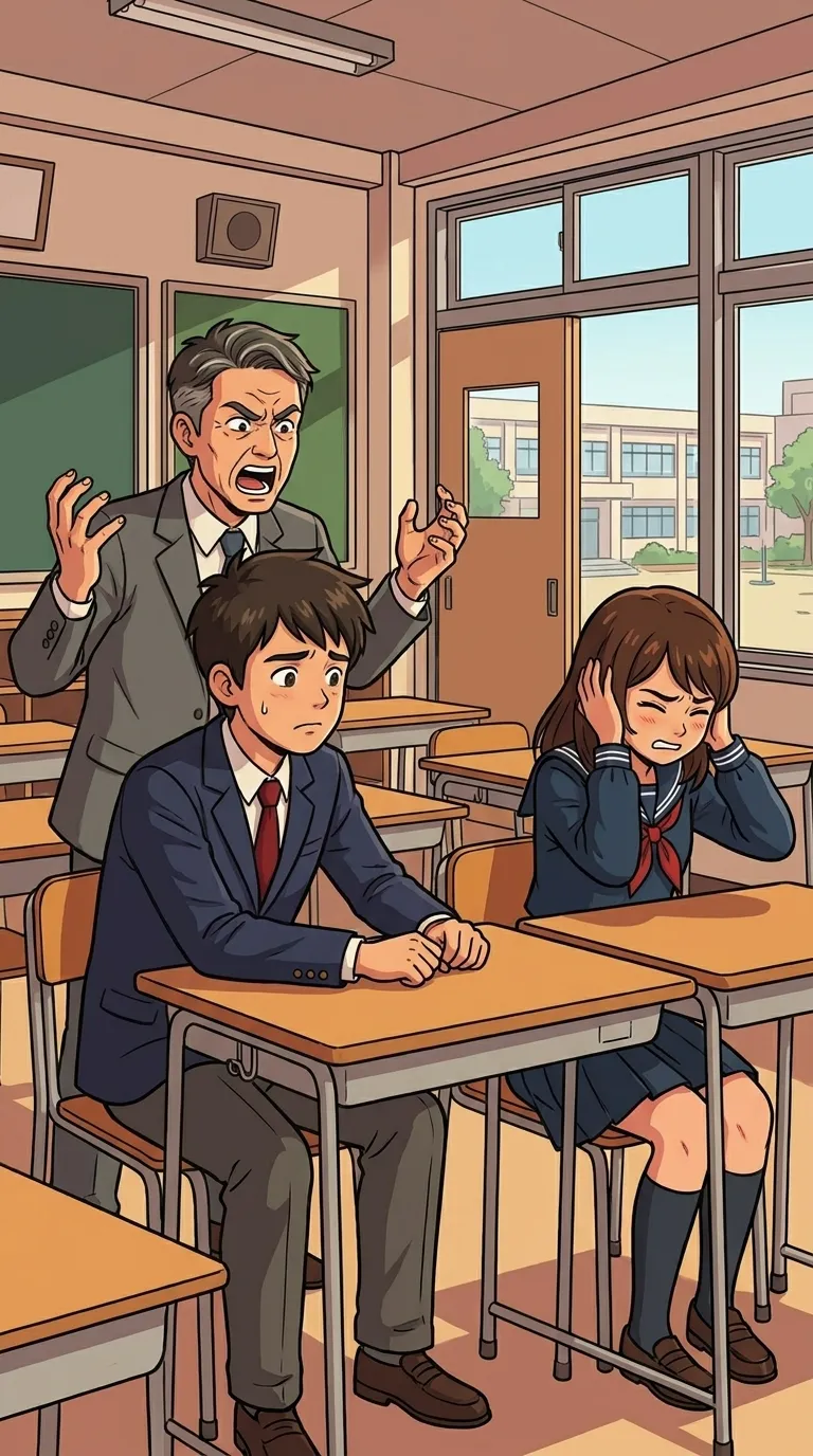 怒鳴る