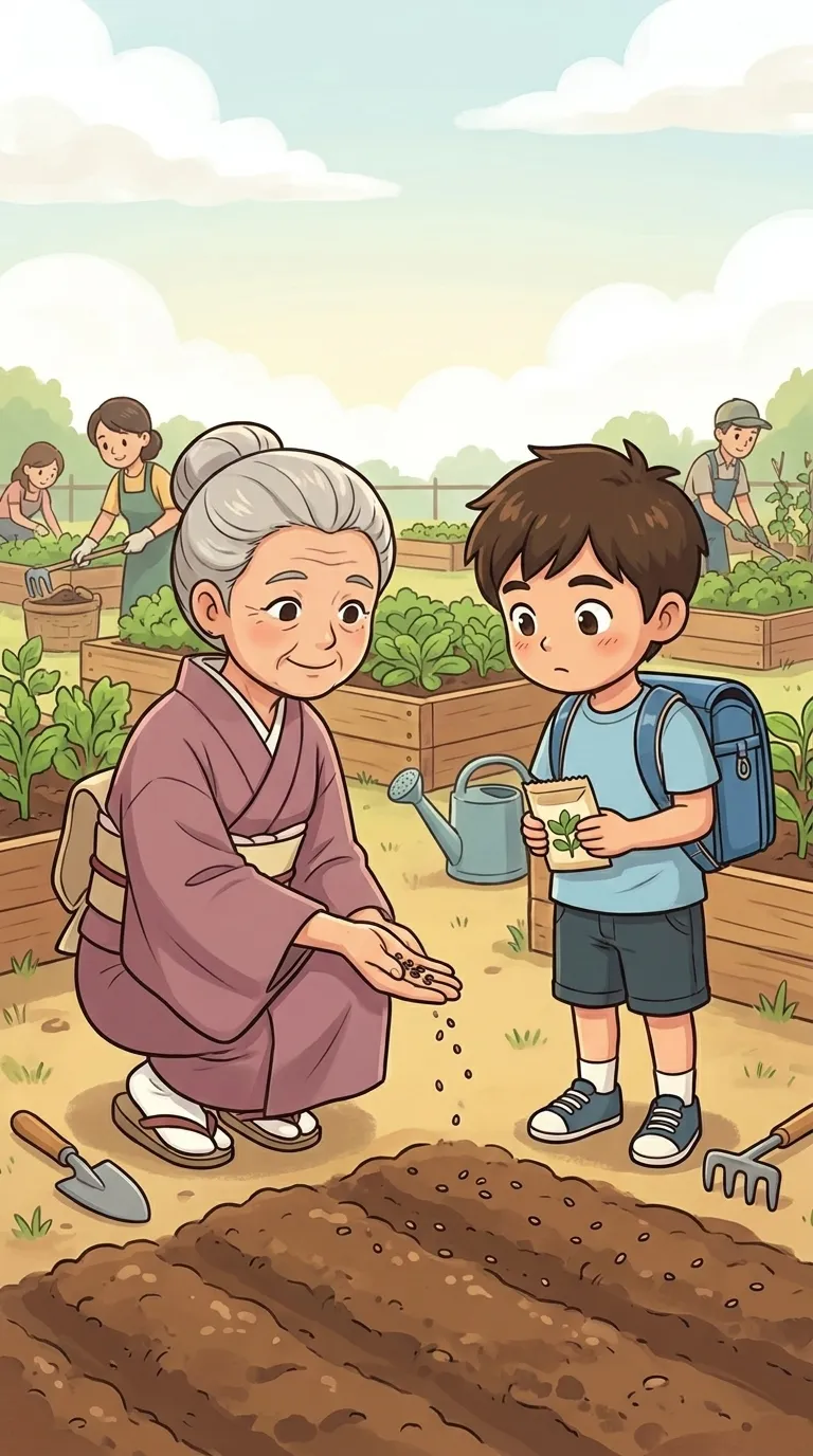 撒く