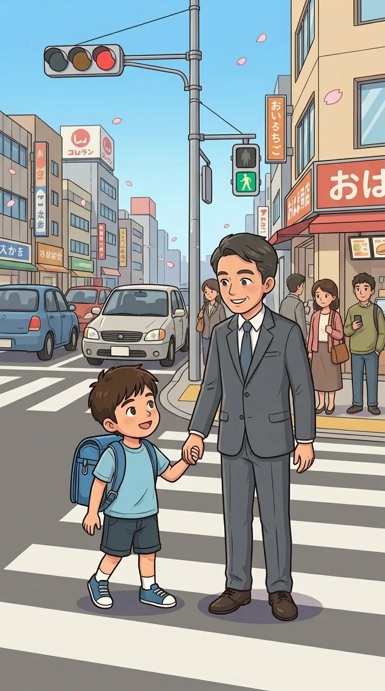 横切る