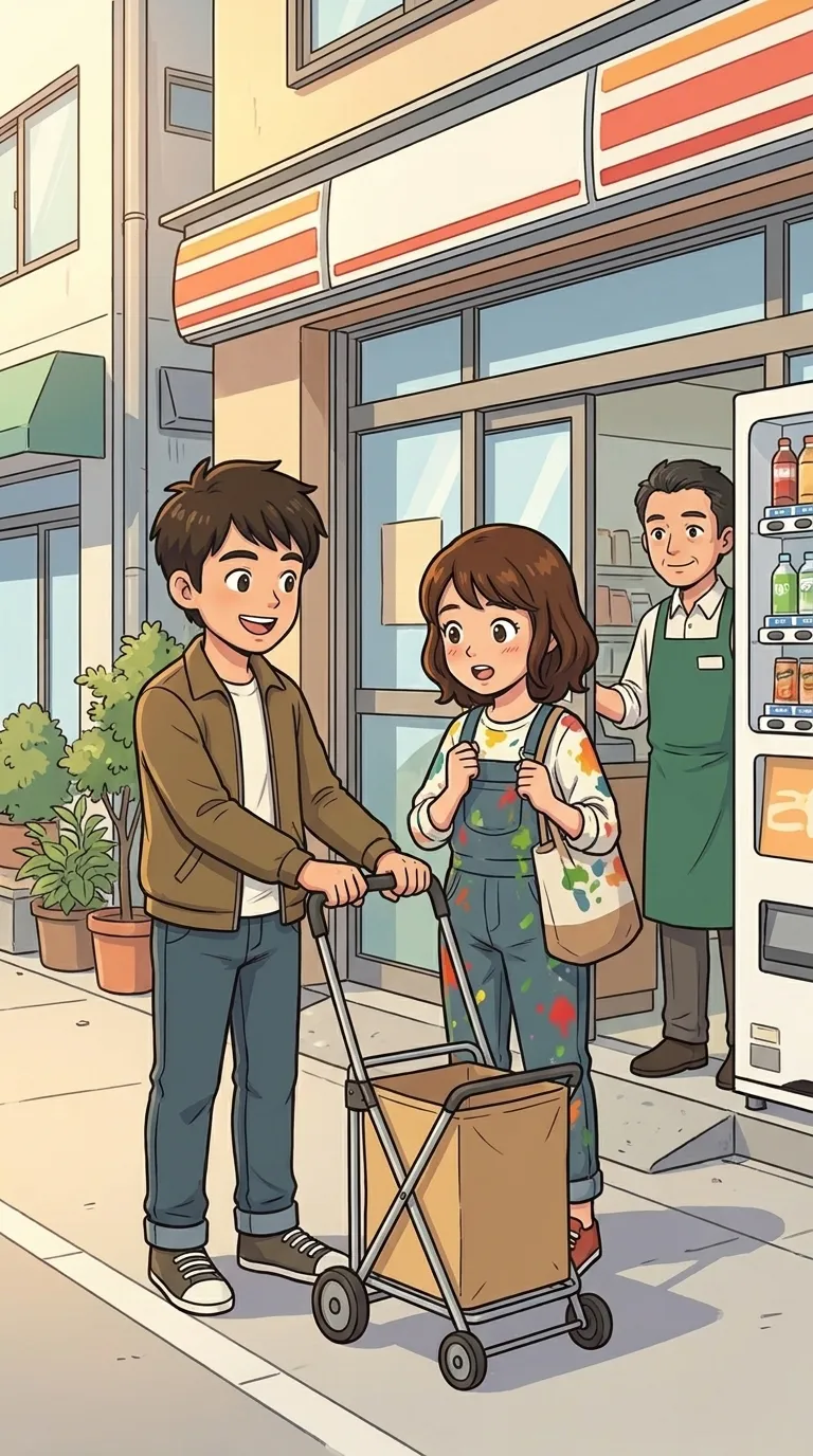 省く