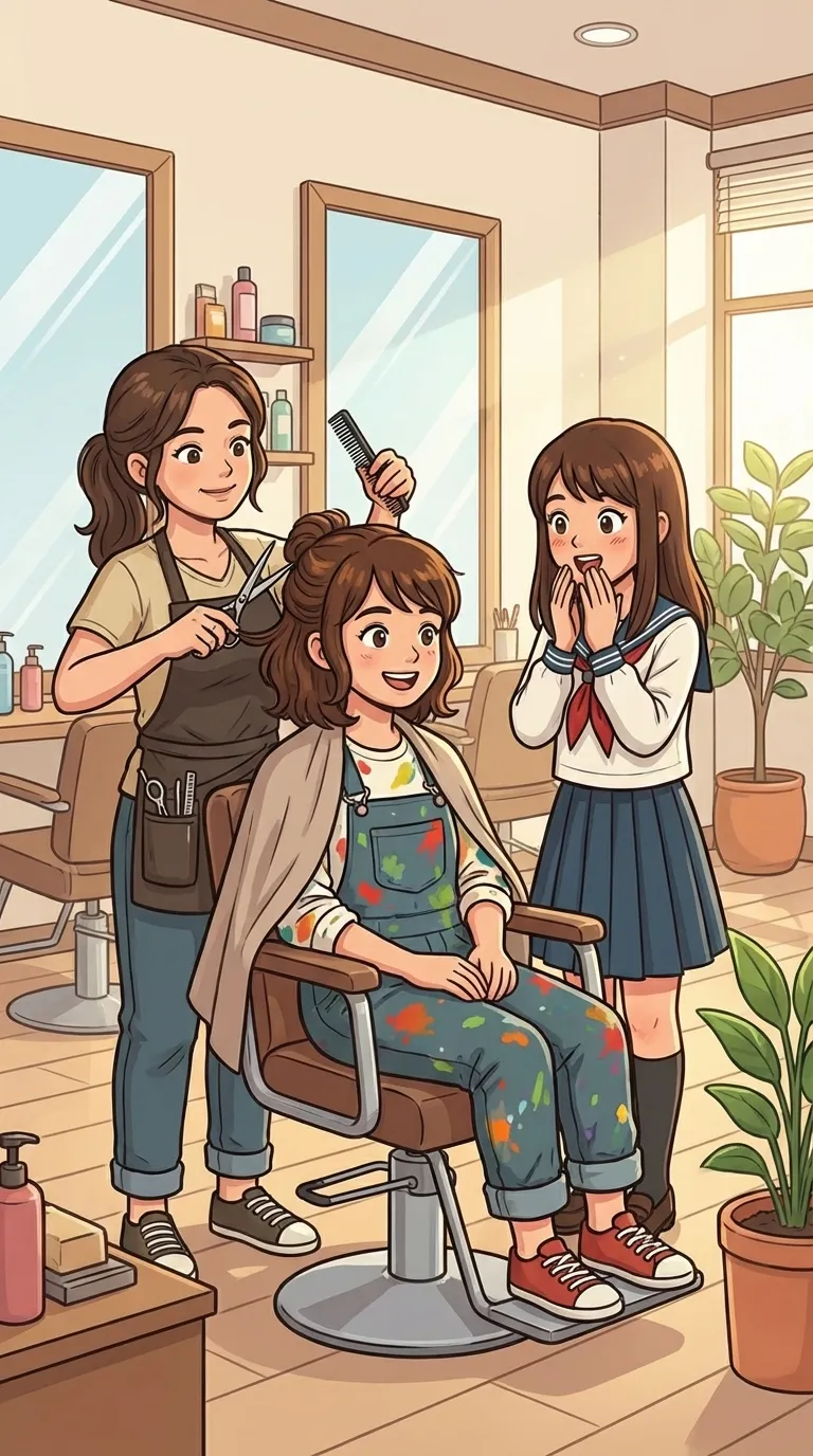 変える