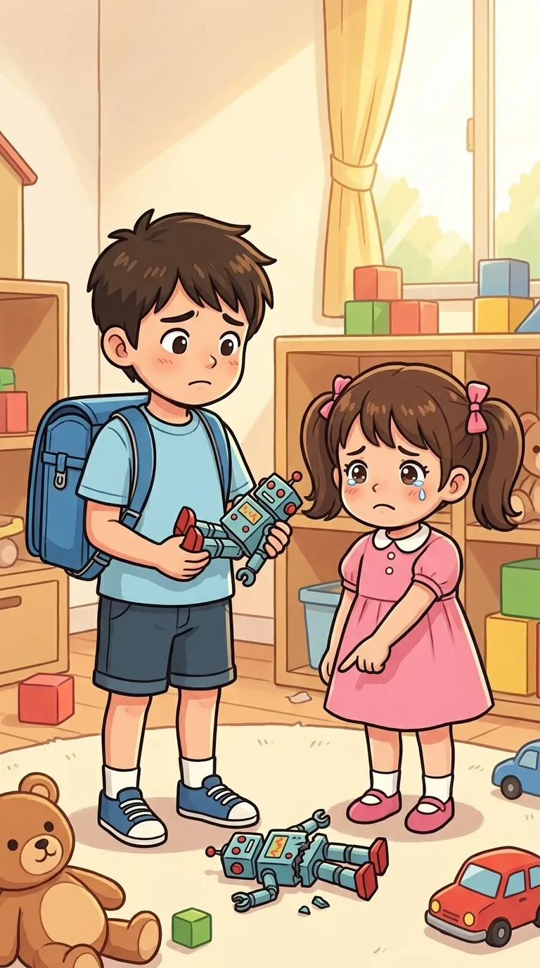 壊す